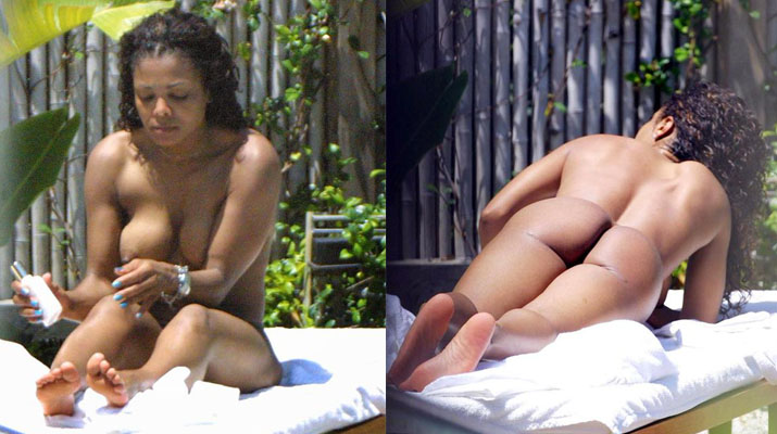 La vagina de Janet Jackson Desnuda